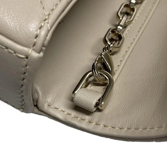 Auth DIOR/ChristianDior My Dior - Dior Talk phone bag - Gray Beige Lambskin - Picture 10 of 16